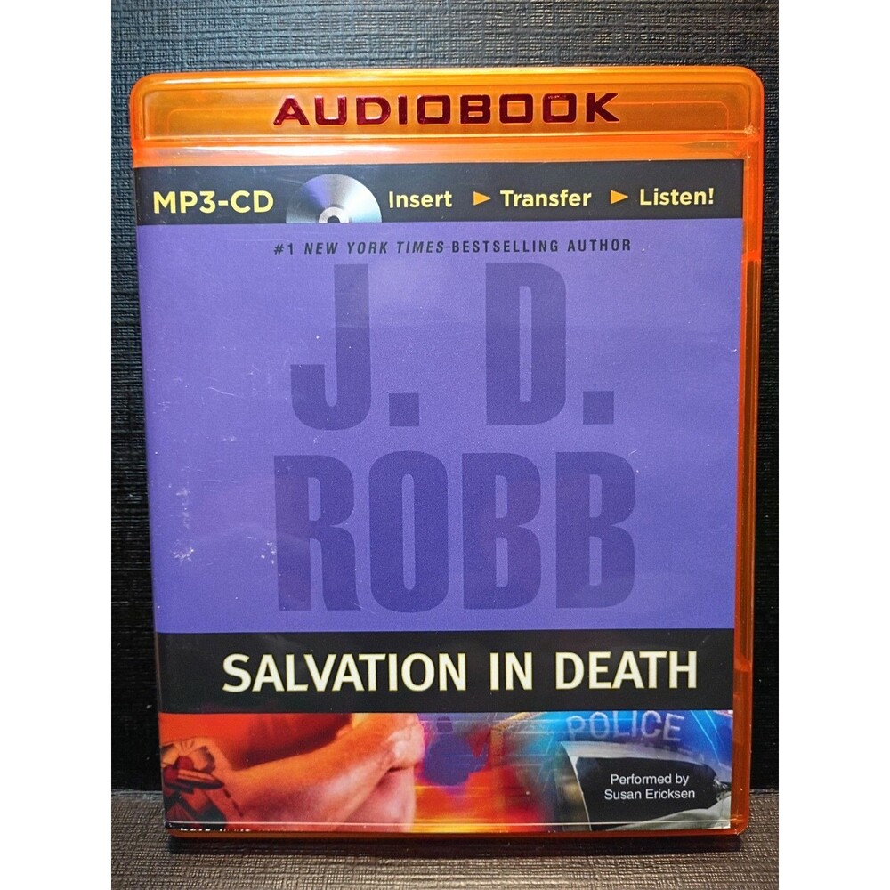 Salvation In Death J.D. Robb Mp3 CD Audiobook Unabridged Brilliance Nora Roberts
